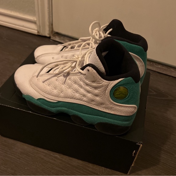 aj 13 lucky green